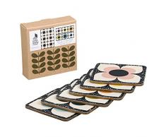 Orla Kiely OK554 Untersetzer, Mehrfarbig