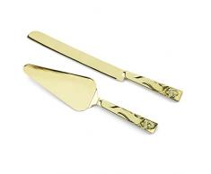 Hortense B. Hewitt Tortenmesser und Tortenheber Set Standard Funkelndes Herz