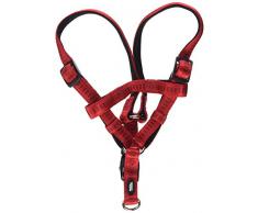 Nobby Geschirr Soft Grip rot Brust: 50/72 cm; B: 20 mm