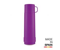 Valira Thermoskanne, 1 l, hergestellt in Spanien, Violett