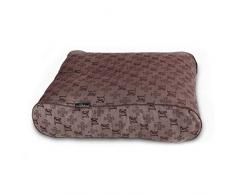 Lex & Max Sitzsack, Aluminium, 100 x 70 cm, Schokoladenbraun