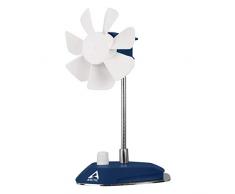 ARCTIC Breeze - USB Tischventilator mit flexiblem Hals und einstellbarer Drehzahl - 800-1800 U/min - Dunkelblau