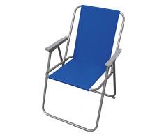 GARDEN FRIEND s1526012, Relaxsessel, Blau, 21x58x68 cm