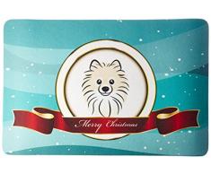 Caroline s Treasures bb1517cmt Pommerschen Merry Christmas Küche oder Badteppich, 20 durch 76,2 cm Multicolor