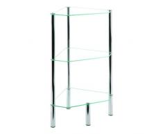 Haku-Möbel 90246 Regal 46 x 32 x 77 cm, chrom