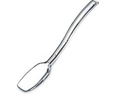 Carlisle Servierlöffel, solide & perforiert, für Buffet/Salat, 625 ml – 227 ml (12 Stück), 0.5 oz, durchsichtig, 12