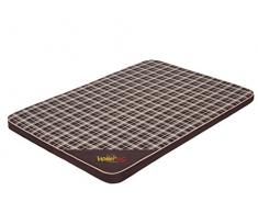 HobbyDog L Mlicbk10 100 X 67 cm L (R2) Light Matratze Braun Mit Gitter, L, Braun Mit Gitter