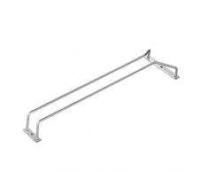 Dianoo Unter Schrank Stemware Rack Halter Weinglasgestell Hängegestell Aus Edelstahl 15.8 Zoll 1 Reihe