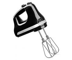 KitchenAid 5KHM5110EOB Handrührer mit 5 Geschwindigkeitsstufen-ONYX SCHWARZ, Werkstoff Gehäuse: Kunststoff