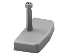 Schneider-Schirme Beton-Balkonschirmständer ca. 20 kg, Silbergrau Sonnenschirmständer