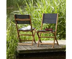 Bois Dessus Bois Dessous 4003B Stuhl für Garten, Natur