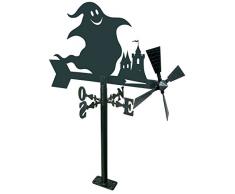 Arthifor Gartenlaterne Gespenst schwarz