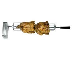 CADAC 98354 BBQ Drehspieß mit Motor für 3-Brenner Gasgrill