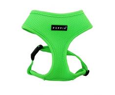 Puppia PAPA-AC1325 Geschirr, Neon Soft, L, grün