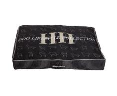 Happy House CSA Lifestyle Hund Kissen, klein, schwarz drucken