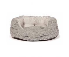 Danish Designs Bobble Pewter Deluxe Slumber Bett, 89 cm, One Size