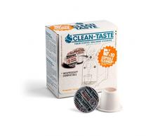 Clean-Taste 10x Reinigungskapseln Nespresso Kapselmaschinen - Die Kapsel für den frischen Geschmack