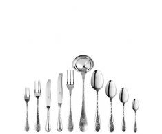 Mepra Epoque Besteck-Set, Edelstahl, 41 x 33 x 21,5 cm, silberfarben