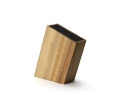 Continenta C4150 Messerblock mit Flexiblem Einsatz Schräg Eiche, Wood