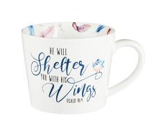 Kaffeebecher: wird er sie ShelterÂ -Â Psalm 91: 4