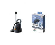 Siemens Bodenstaubsauger Z3.0 extreme power EEK C / 41l /s air / Compressor Technology / Ultra Hepa Hygienefiltersystem + Staubsaugerbeutel PowerProtect (Type G All, außer VS01)