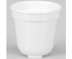 Geli Blumentopf 24 cm, weiÃ, 24 x 24 x 20.5 cm, 80602410