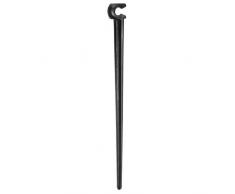Saturnia 8170290 Erdspieß für Rohr 1/4 Zoll (10 Stück)