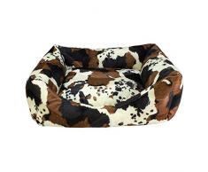 ARQUIVET 29129 Bett, Rindsleder, 50 x 45 x 17 cm