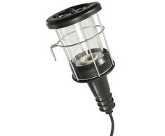 as - Schwabe 47210 Gummi-Handleuchte, 230 Volt, 5 m, Kabel, 100 W, E27