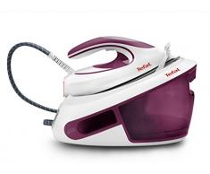 Tefal SV8054 Express Anti-Calc Dampfbügelstation, 2800 Watt, weiß/lila, 1,8 l
