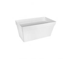 Elho Loft Urban Terrace Rollen 70 - Übertopf - Weiss - Draußen - L 34.8 x W 69.4 x H 32.1 cm