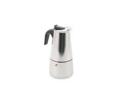 Galileo Casa 2191192 Kaffeemaschine, 2 Tassen, Stahl/Silber