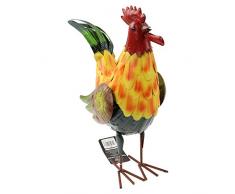 Craftsman GA1 Hahn Garten Ornament, transparent, 34,5 x 34 x 14 cm