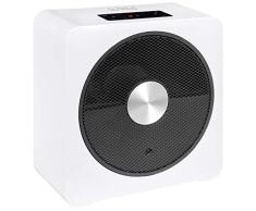 GUTFELS SmartCube PTCKeramik Heizlüfter HL 82516 we | Design Heizlüfter | ECO-Funktion | Stand-by Modus | 2 Heizstufen (1500,2500 Watt) | LED Display | Timer-Funktion | Staubfilter | weiß
