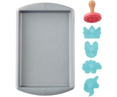 Wilton 2104-3687 Rosanna Pasino by Nerdy Nummies Cookie Baking Set Keks-Ausstechformen Sortiert
