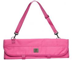 Mercer Kochmesser 7-Pocket Pink Knife Roll One Size rose