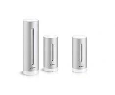 Set Netatmo Smarte Wetterstation + Zusätzliches Innenmodul + WLAN + Funk + Innen- und Außensensor + Amazon Alexa