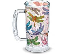 Tervis 1307812 Libellen-Mandala Isolierbecher mit Wrap, 450 ml, transparent