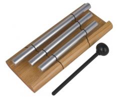 Woodstock Windspiel Zenergy, Silber, 19,7 cm