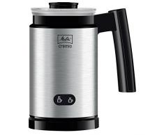 Melitta, Milchschäumer, Für kalte und warme Milch, Antihaftbeschichteter Behälter, CREMIO, Edelstahl, 1014-03, 215638
