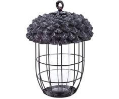 Fallen Fruits Ltd Vogelfutterstation für Eichel, Grau