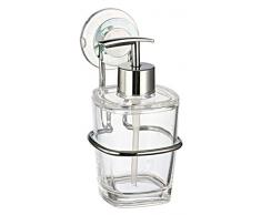 Bisk Geco Saugnapf Grip Seifenspender, transparent grün