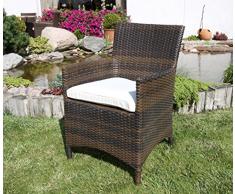 Dajar Sessel Lucie mit Polster, Wenge, braun