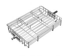 Syntrox Germany Steak-Korb - Zubehör-Teil/Erweiterung für Turbo-Heißluftfritteuse Fritteuse Air-fryer