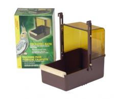 LIVING WORLD Nymphensittiche Vogeltränke, Braun/Topas