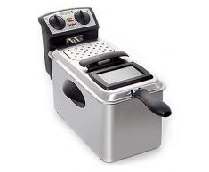 Solac fg6931 Profi Fritteuse, 3 l, Edelstahl, mit Timer