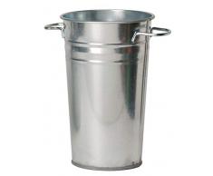 HiT Houston International 8392 Vase, verzinkt, 20,3 x 40,6 cm