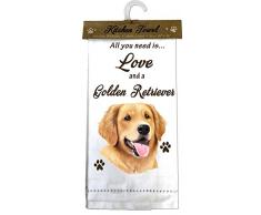 E&S Pets 700-15 Golden Retriever Küchentücher baumwolle beige