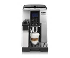 DeLonghi Dedica Style Dinamica Ecam vollautomatische Espressomaschine Edelstahl - Kaffeemaschine (Unabhängig, Espressomaschine, Kaffeebohne, Mahlwerk, integrierte Mahlwerk, 1450 W, Edelstahl)