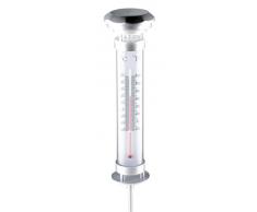 Grundig Solar Light Thermometer, silber, 9 x 9 x 57 cm